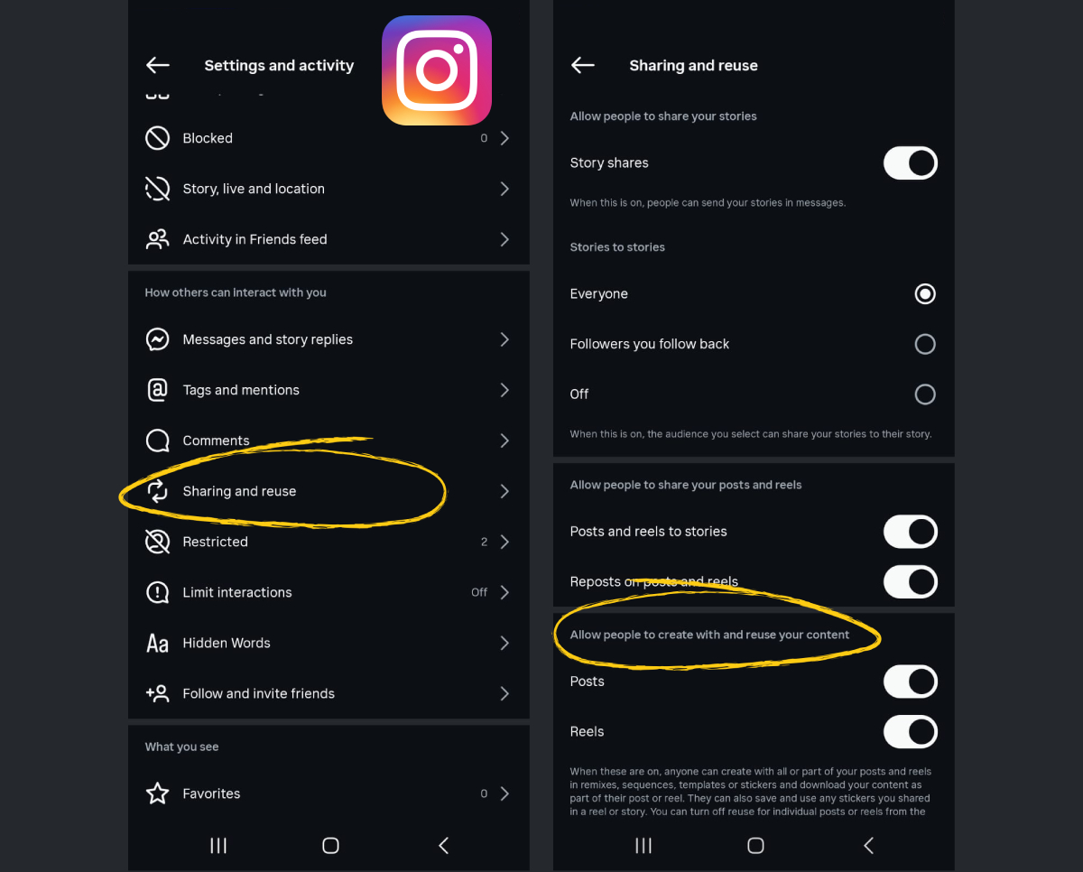 Suas fotos do Instagram podem virar imagens de IA da Meta